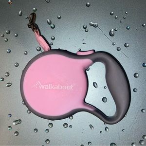 Walkabout Pink Retractable Dog Leash 96+ inches Excellent Condition $35 MSRP